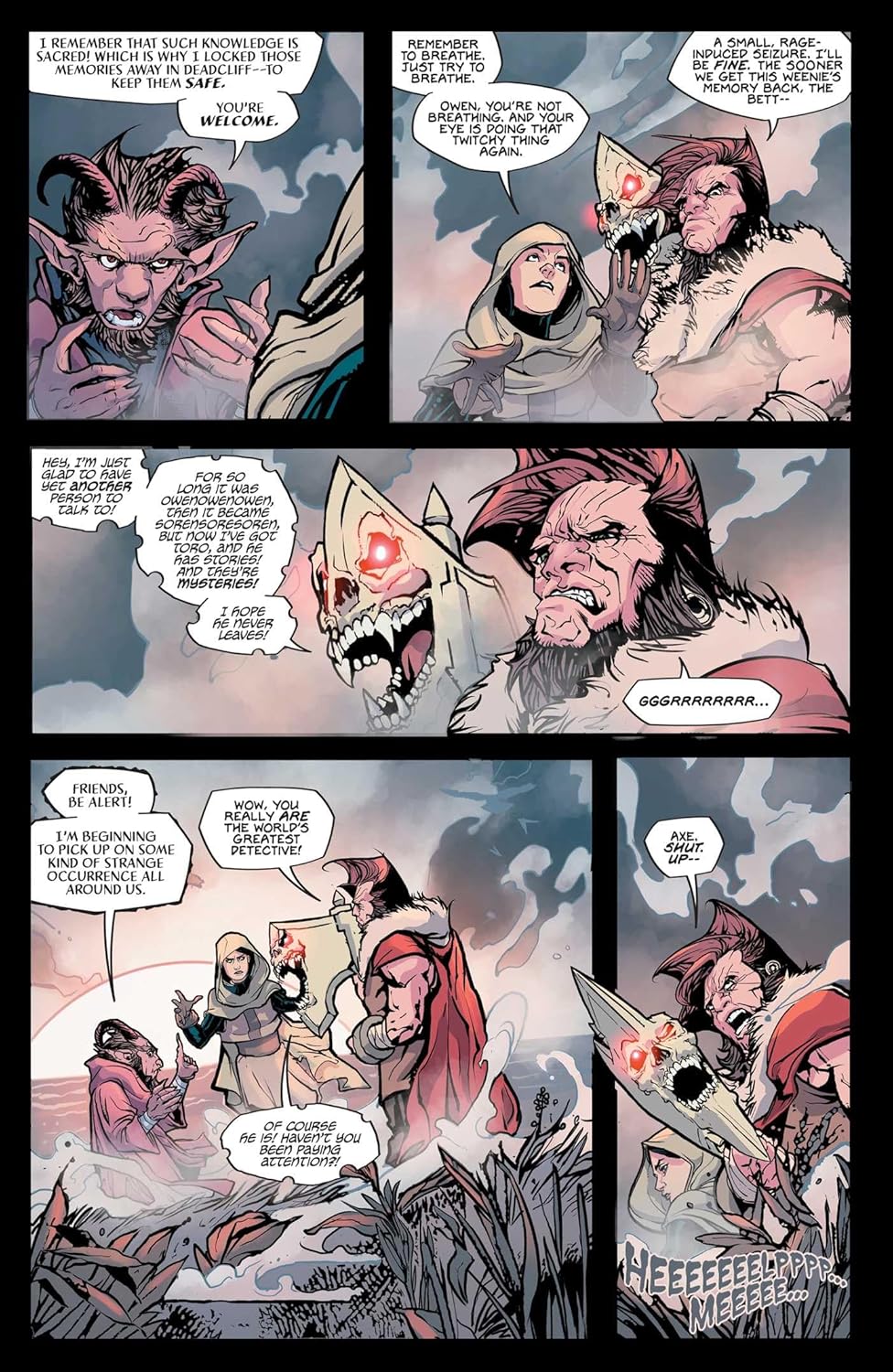 Vault Comics Barbaric Vol. 5: The Long Death Comic Book - View 3
