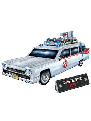 Wrebbit Ghostbusters Ecto-1 280-Piece 3D Puzzle, 5.5-Inch