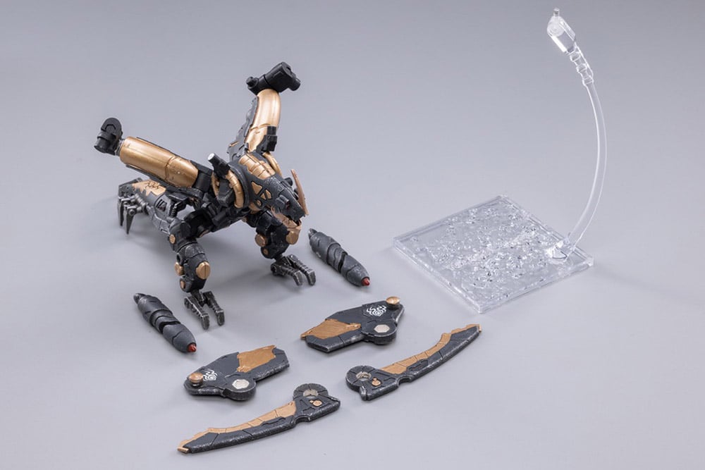 JoyToy Battle for the Stars Saluk Flame Dragon Cavalry Shadow 1/18 Scale Set - View 13