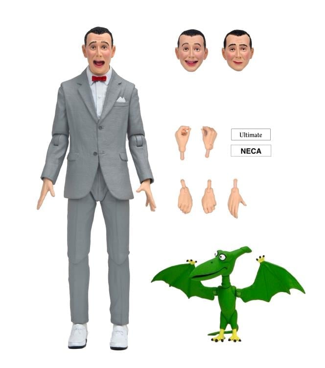NECA Pee-Wee's Playhouse Ultimate Pee-Wee Herman Action Figure with Pterri - View 14