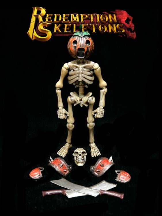 GhostRabbit YoToToY Redemption Skeletons Night Tricksters Set of 6 Skeleton Figures, 7.28-Inch - View 25