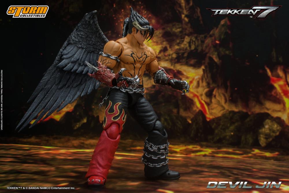 Storm Collectibles Tekken 7 Devil Jin 1/12 Scale Action Figure - View 12