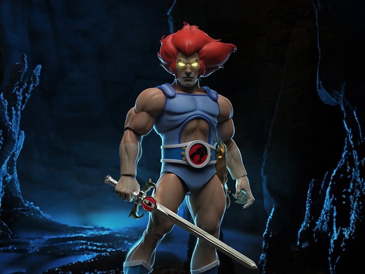 Super7 ThunderCats Ultimates! Lion-O (LED Eyes) Action Figure - View 2