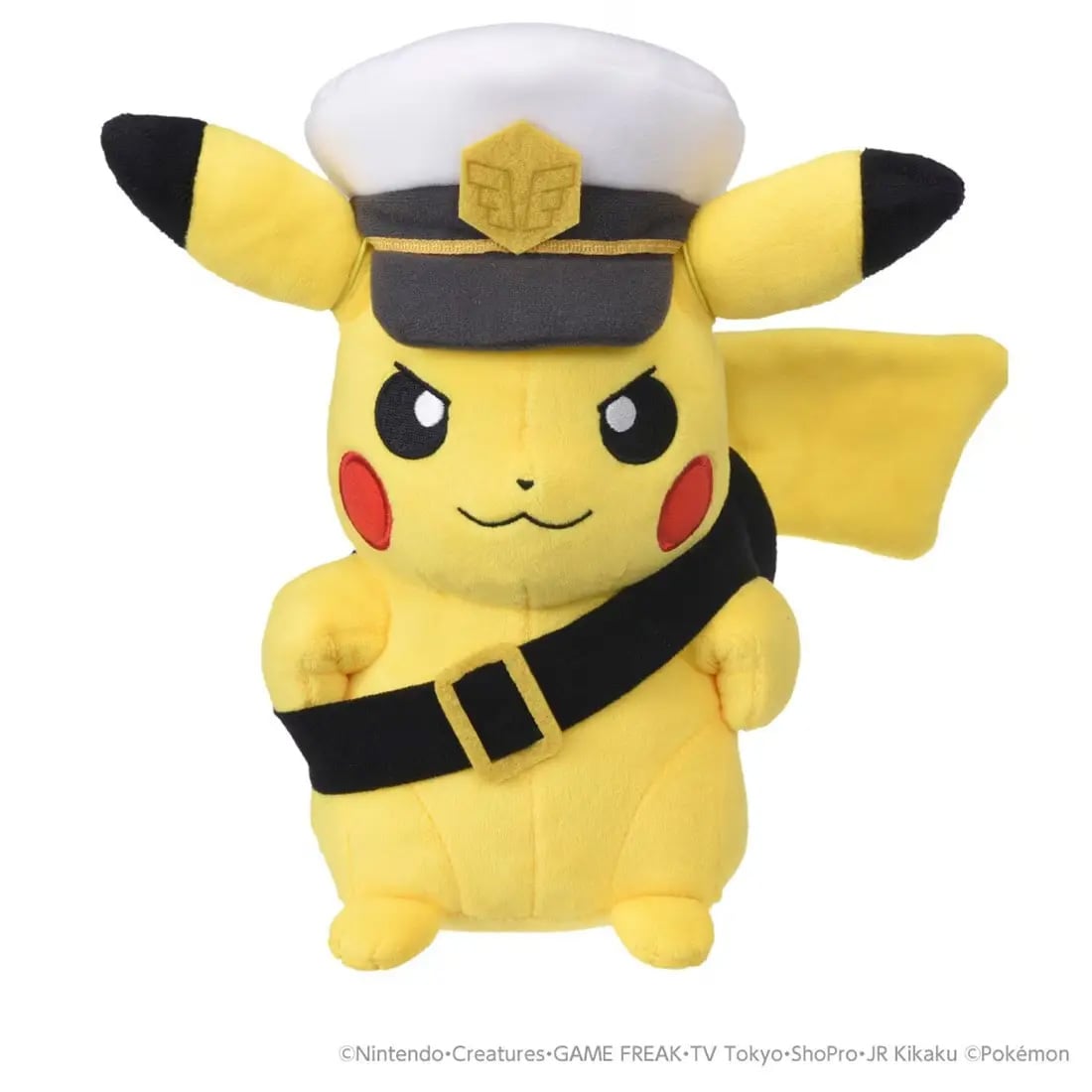 Takara Tomy Pokemon Captain Pikachu (With Goggles Ver.) Soft Plush, 9.05-Inch - View 4