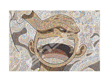Ensky One Piece Monkey D. Luffy Gear 5 Mosaic Art 1000-Piece Jigsaw Puzzle - View 2
