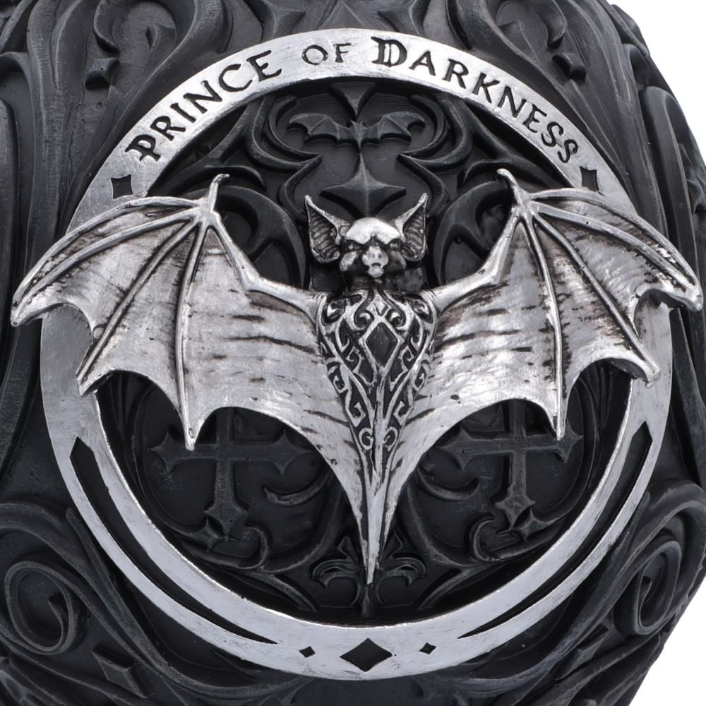 Nemesis Now Ozzy Osbourne Prince of Darkness Skull (5.8-Inch) - View 10
