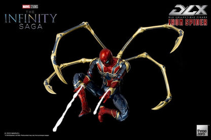 threezero Marvel Avengers: The Infinity Saga DLX Iron Spider 1/12 Scale 6.5-Inch Action Figure - View 14