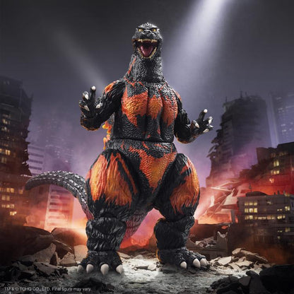 Super7 Godzilla vs. Destroyah ULTIMATES! Burning Godzilla (1995) 14-Inch Action Figure - View 3