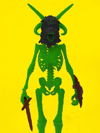 Severed Toys Mork Borg Dread Risen (Glow-in-the-Dark) 1/12 Scale Limited Edition Action Figure