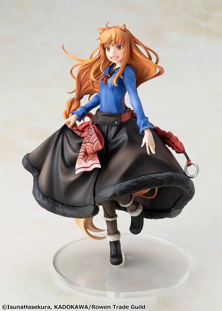 Kadokawa Spice and Wolf KD Colle Holo Illustration by Jyuu Ayakura 6.5-Inch Figure - View 6