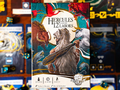 Envy Born Games Hercules and the 12 Labors Board Game - View 2
