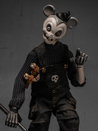 AxyToys 12 Bones Mouse (1B) 8-Inch Plastic Action Figure