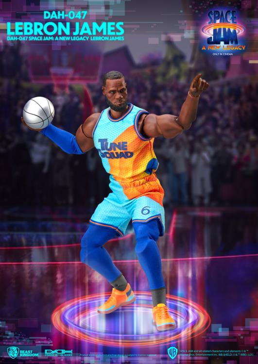 Beast Kingdom Space Jam: A New Legacy Dynamic 8ction Heroes DAH-047 LeBron James Figure - View 6