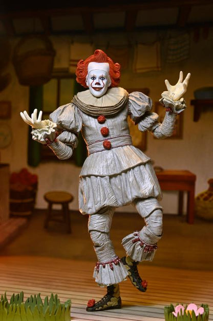 NECA IT: Welcome to Derry Ultimate Bob Gray as Pennywise Action Figure - View 3