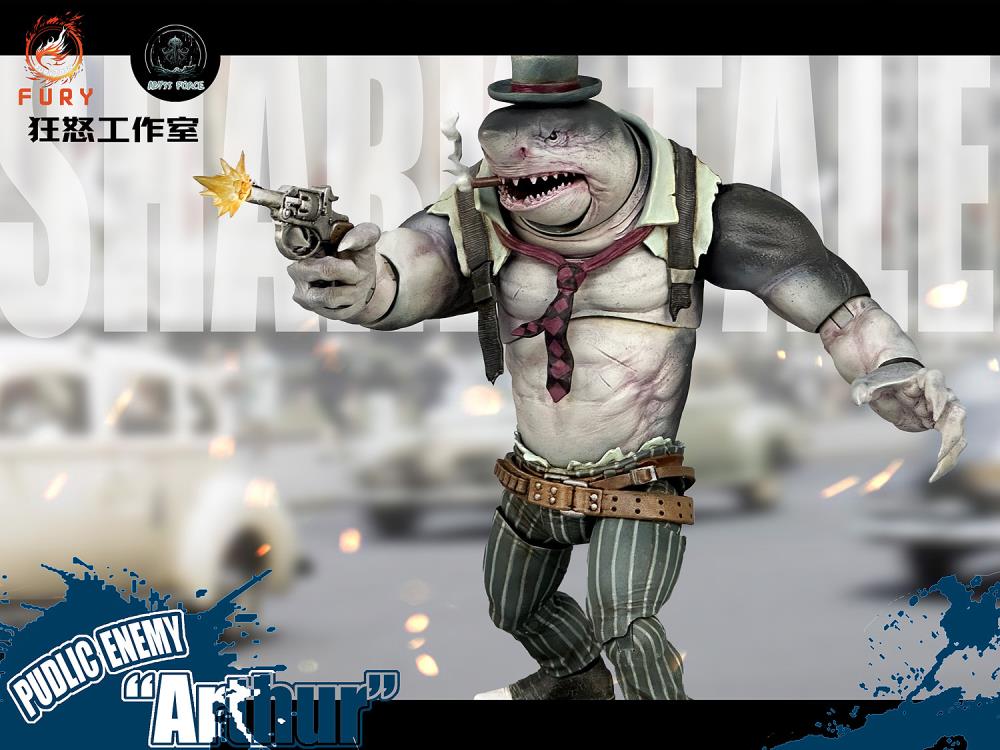 Fury Toys Abyss Force Arthur 1/12 Scale 8-Inch Plastic Action Figure - View 6
