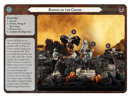 Games Workshop Warhammer Underworlds: Knives of the Crone Citadel Miniatures Set - View 7