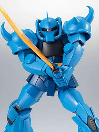 Bandai Mobile Suit Gundam Robot Spirits MS-07B Gouf Ver. A.N.I.M.E. Reissue Figure, 5-Inch