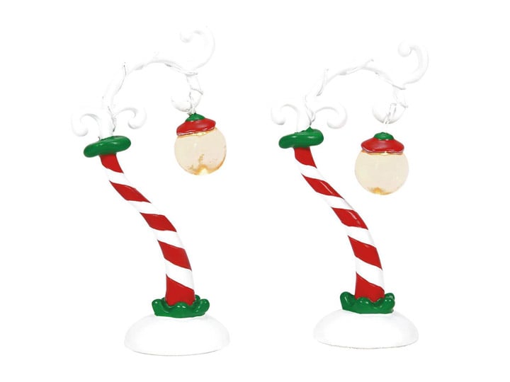 Department 56 The Grinch Village Street Lights Two-Pack Polyresin Accessory - View 2