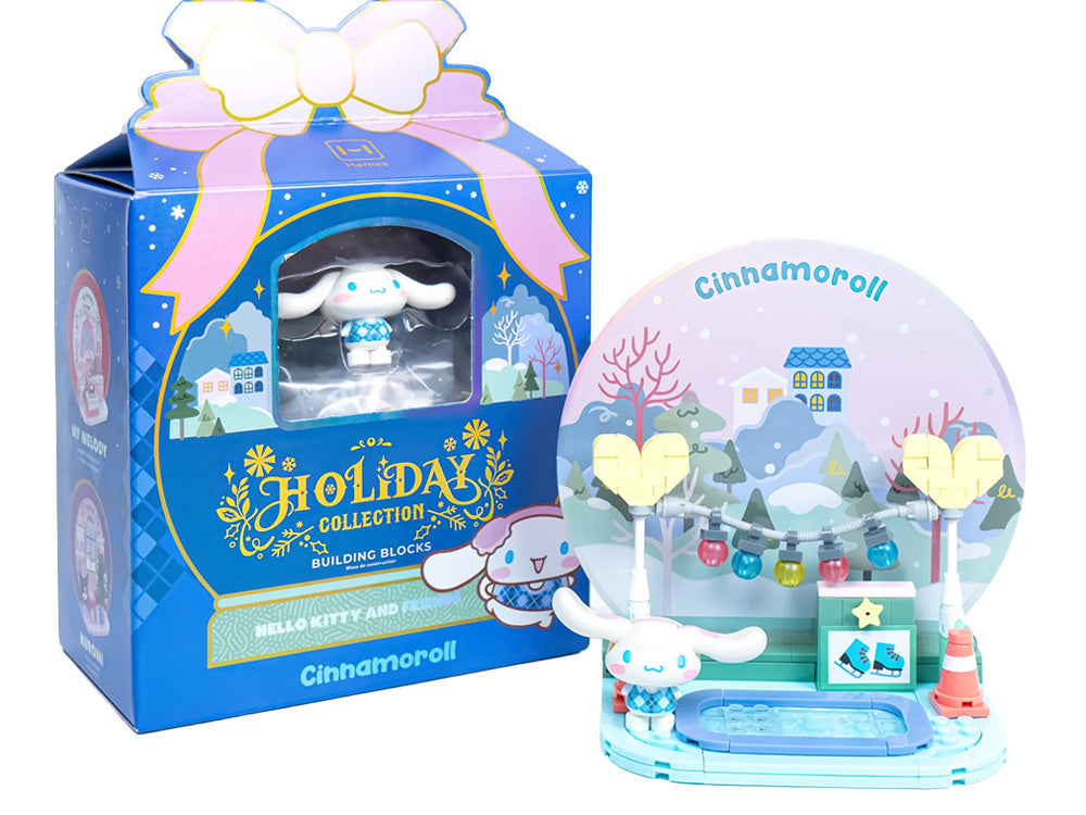 Hamee Sanrio Hello Kitty and Friends Holiday Collection Cinnamoroll Building Block Set - View 3