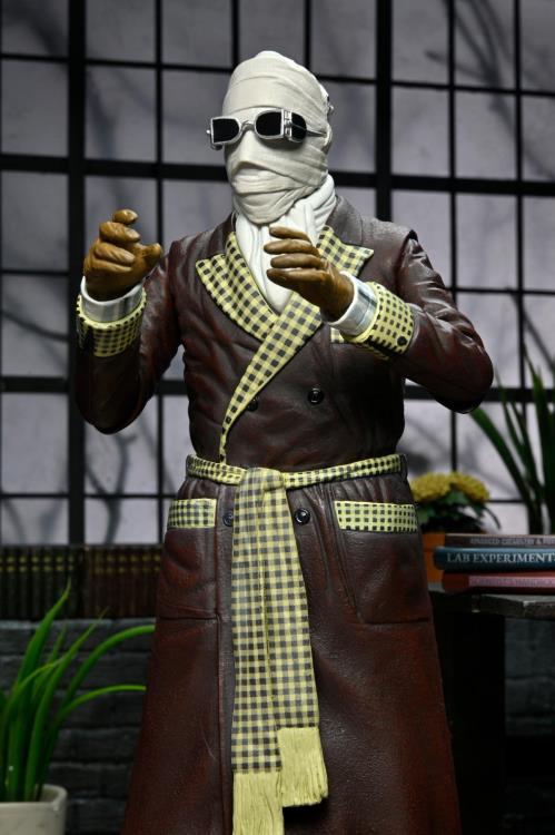 NECA Universal Monsters Ultimate Invisible Man (Kemp House) (Color Ver.) Action Figure - View 5