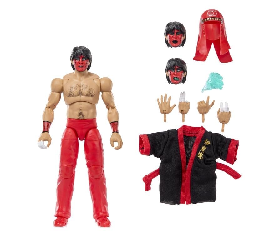 Mattel WWE Ultimate Edition Greatest Hits The Great Muta Action Figure - View 7