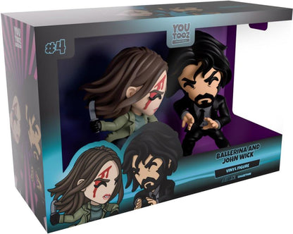 Youtooz From the World of John Wick: Ballerina The Ballerina and John Wick Vinyl Figure 4.5-Inch - View 7