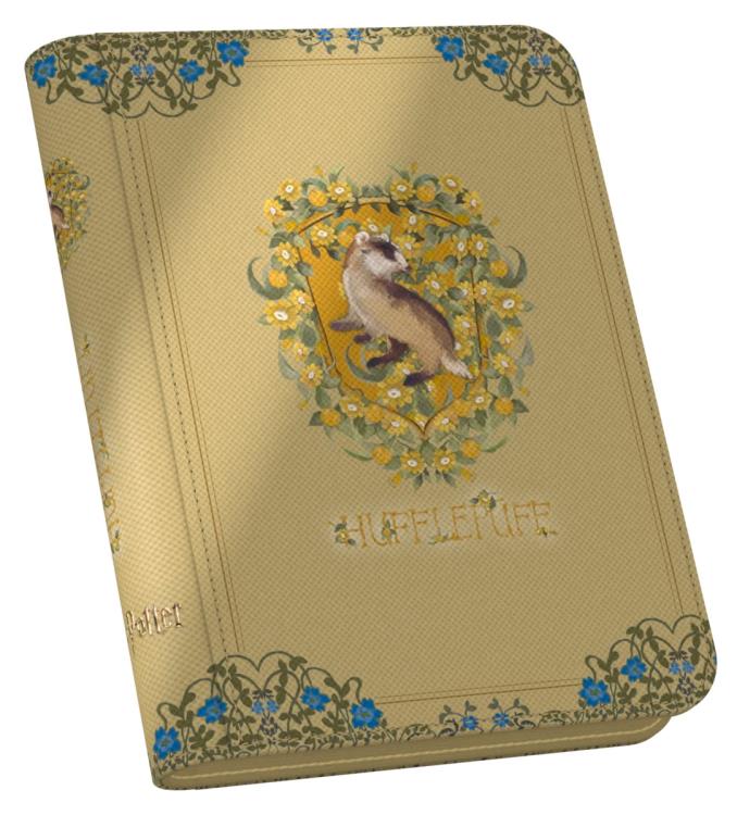 Ultimate Guard Harry Potter ZipFolio 160 Xenoskin Hufflepuff Trading Card Binder - View 3