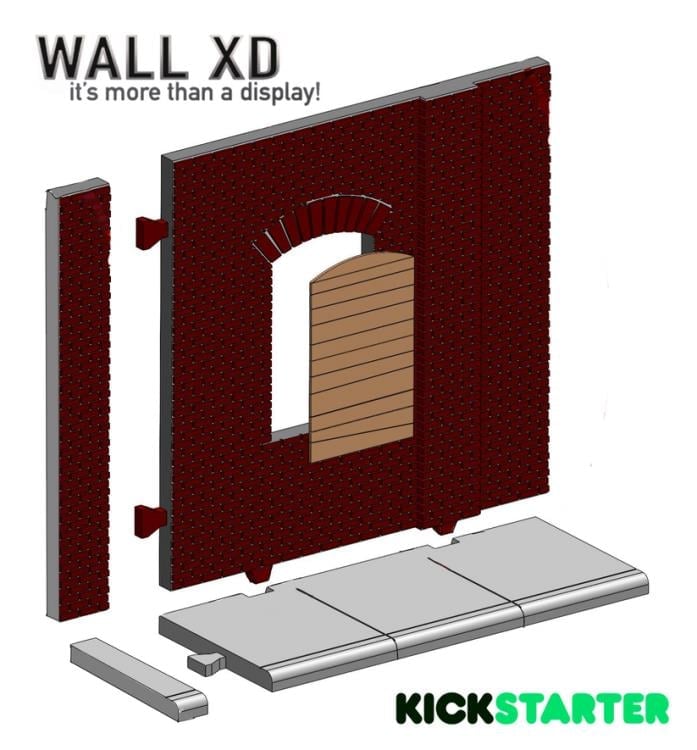 Dio-Bolic Studios Wall XD 1/12 Scale Plastic Diorama 5-Inch - View 6