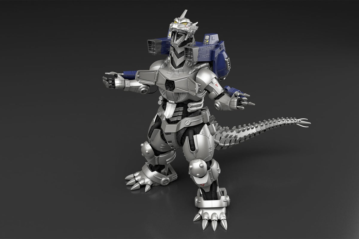 Aoshima Godzilla Against Mechagodzilla Kiryu 9.5-Inch Model Kit (Reissue) - View 9