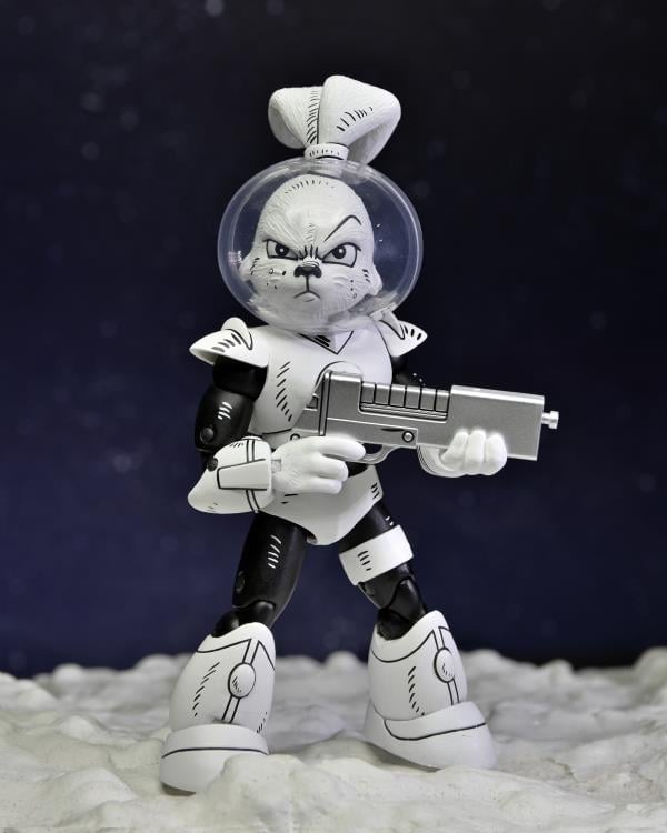 NECA Usagi Yojimbo Space Usagi Yojimbo (Black and White Ver.) Action Figure - View 4
