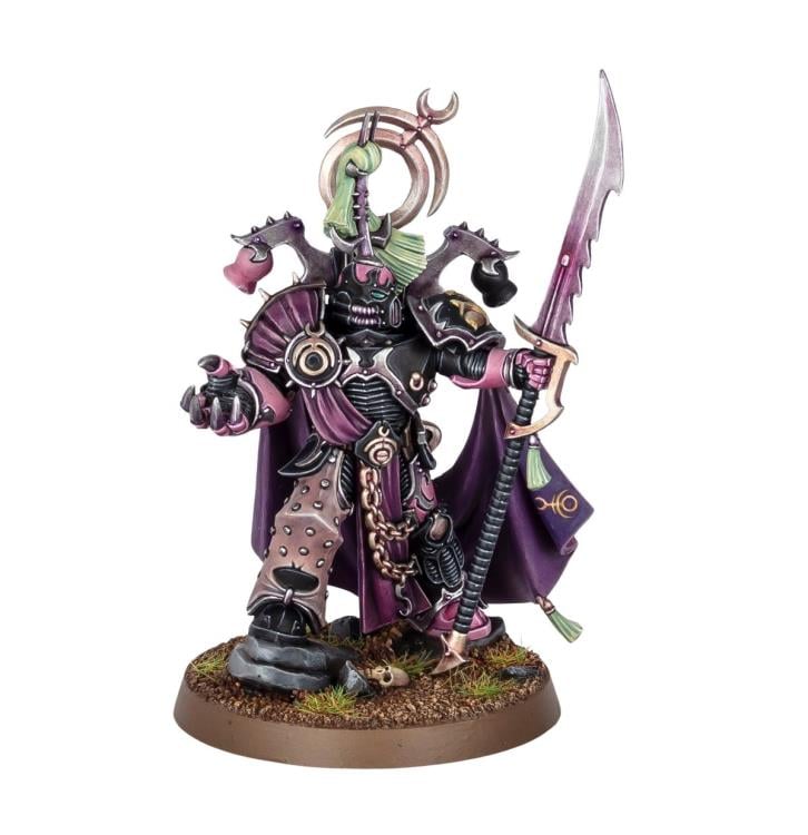 Games Workshop Warhammer 40,000 Emperor's Children Lord Exultant Citadel Plastic Miniature - View 3
