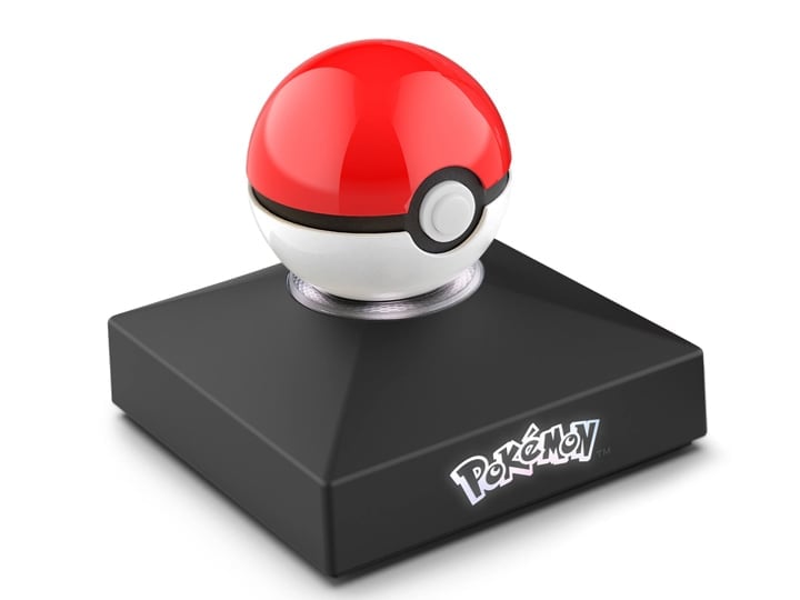 The Wand Company Pokemon Electronic Mini Poke Ball Replica in Metal - View 2