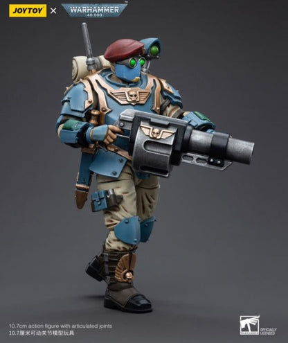 JoyToy Warhammer 40K Astra Militarum Tempestus Scions Command Squad 55th Kappic Eagles Grenadier 1/18 Scale Figure - View 5