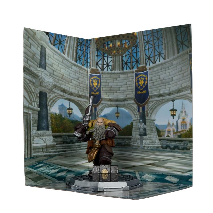 McFarlane Toys World of Warcraft Dwarf Hunter Beast Master and Marksman 1/12 Scale Figure - View 4
