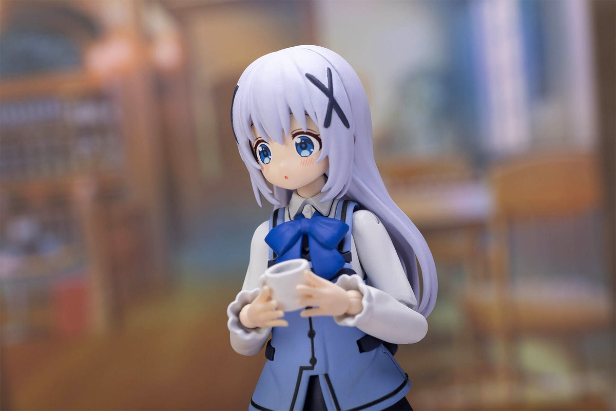 Plum Is the Order a Rabbit? BLOOM Plafia Chino Plastic Model Kit (5-Inch) - View 12
