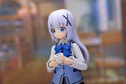 Plum Is the Order a Rabbit? BLOOM Plafia Chino Plastic Model Kit (5-Inch) - View 12