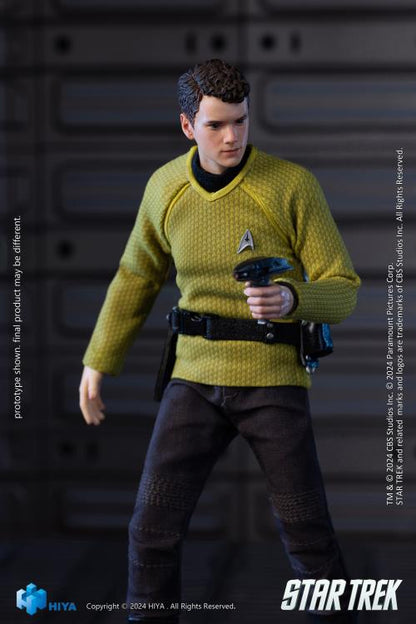 Hiya Toys Star Trek 2009 Exquisite Super Series Pavel Chekov 1/12 Scale PX Previews Exclusive Action Figure - View 10
