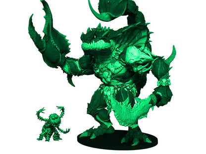 IgoStuff Monstors Lizard-Bro (Glow-In-The-Dark Ver.) Plastic Action Figure - View 2