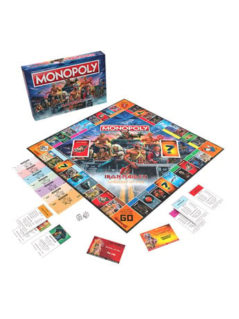 USAopoly Monopoly: Iron Maiden Property-Trading Board Game