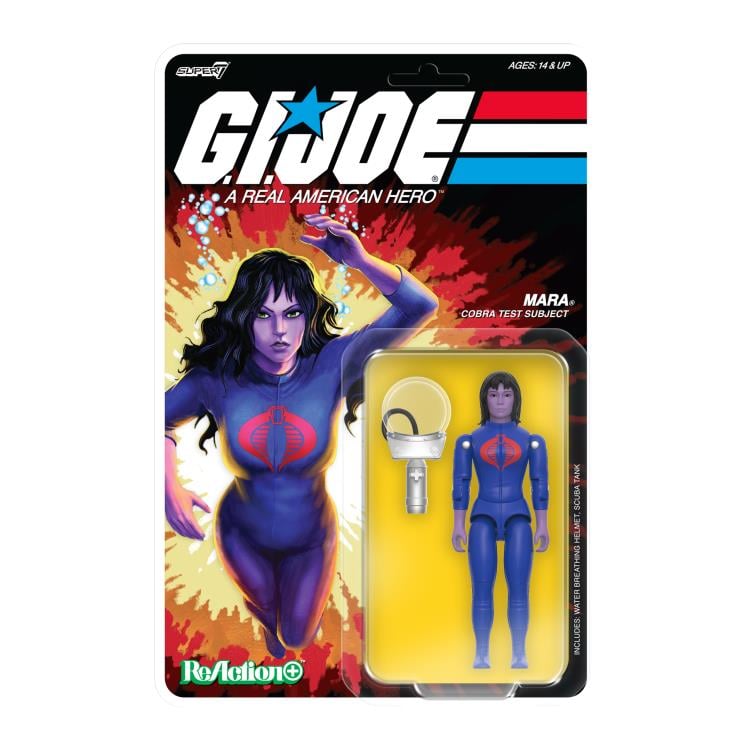 Super7 G.I. Joe ReAction+ Mara Plastic Action Figure - View 5