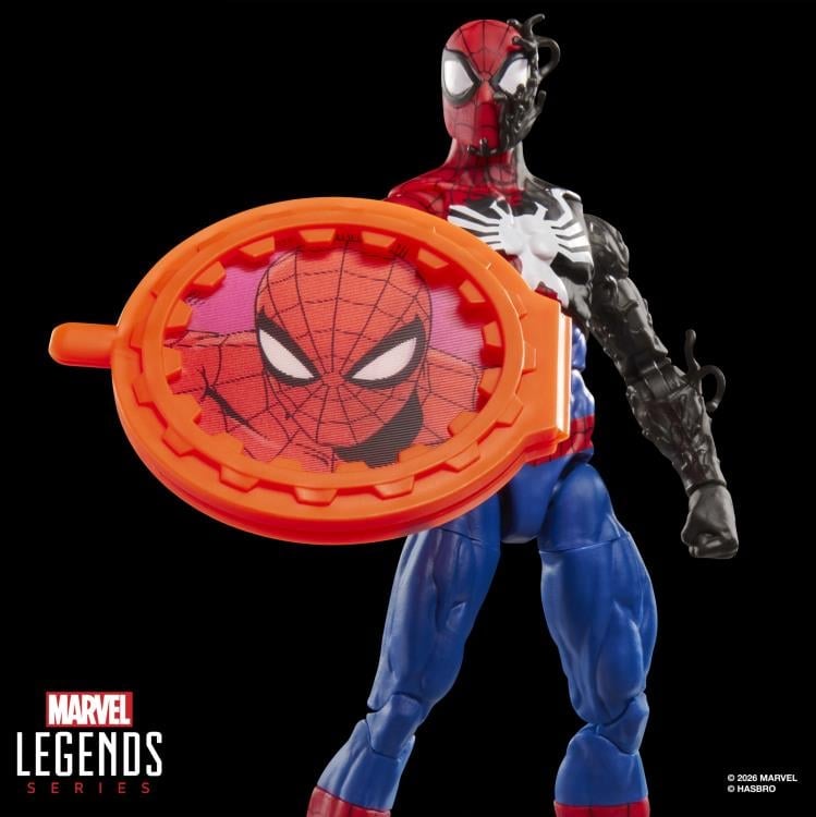 Hasbro Marvel Legends Secret Wars Spider-Man Alien Costume Plastic Action Figure - View 8