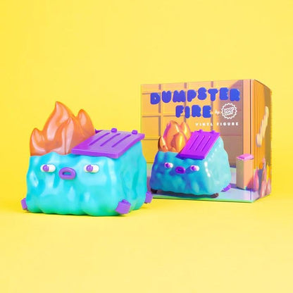 100% Soft Dumpster Fire GlanderCo 3.5-Inch Vinyl Figure - View 14