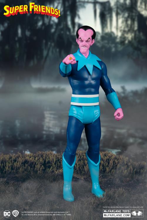 McFarlane Toys Super Friends DC Retro Sinestro Plastic Action Figure - View 6
