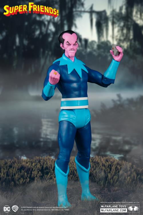 McFarlane Toys Super Friends DC Retro Sinestro Plastic Action Figure - View 5