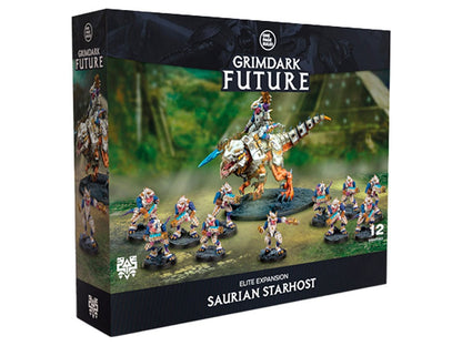 One Page Rules Grimdark Future Saurian Starhost Elite Expansion Board Game - View 2
