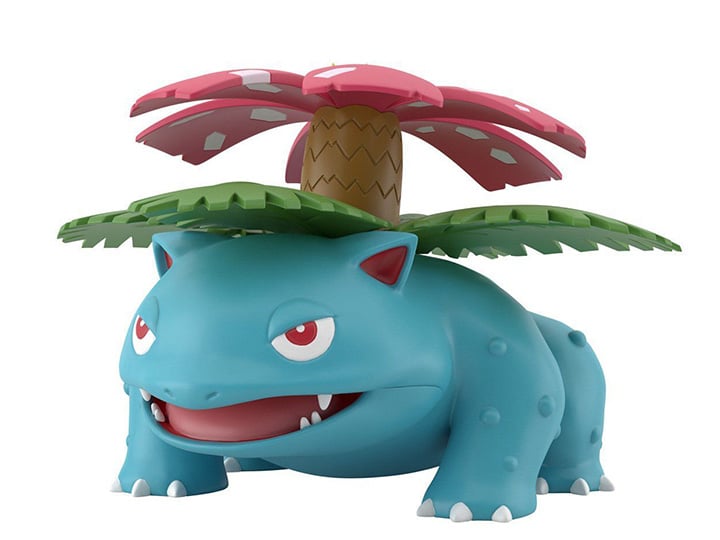 Bandai Pokemon Scale World Venusaur PVC and ABS Figure, 3.94-Inch - View 2