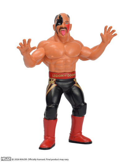 Major Big Rubber Guys Road Warrior Hawk (Gold) 8-Inch Wrestling Figure - View 4
