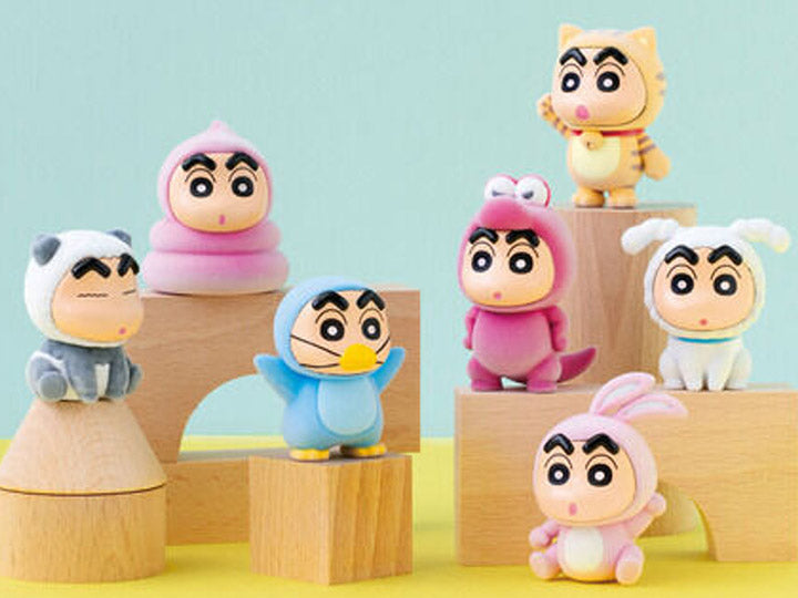 Bandai Crayon Shin-chan Friends Shokugan Series Kigurumi Box of 10 Random Figures - View 2