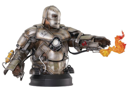 Diamond Select Toys Marvel The Infinity Saga Iron Man Mk. 1 1/6 Scale Limited Edition Mini Bust - View 15