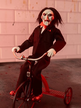 Trick or Treat Studios Saw Billy with Tricycle 1/6 Scale Figure Set, 7-Inch